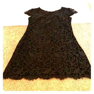 Full lace mini dress